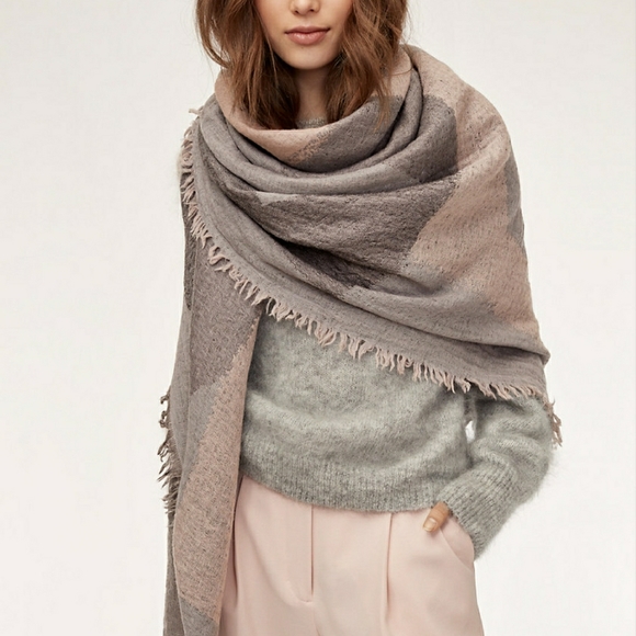 Aritzia Accessories - Aritzia Wilfred Wool Blanket Scarf - BNWT
